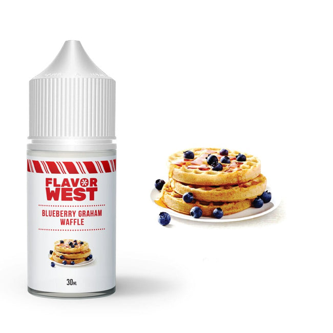 Flavor West Blueberry Graham Waffle