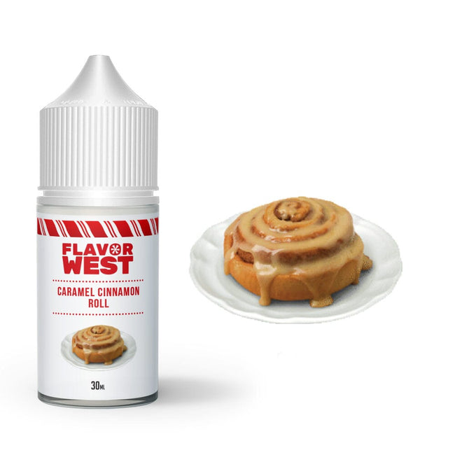 Flavor West Caramel Cinnamon Roll